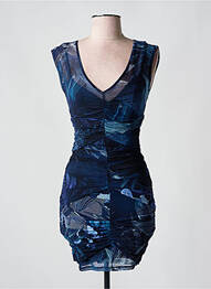 Rochie scurtă fără mâneci fără mâneci albastru GUESS femeie