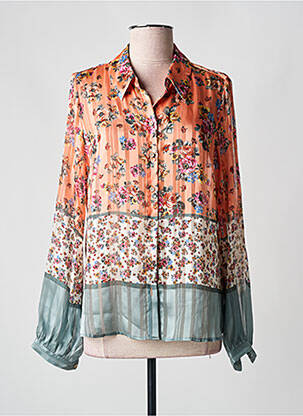 Cămașă portocaliu GUESS femeie