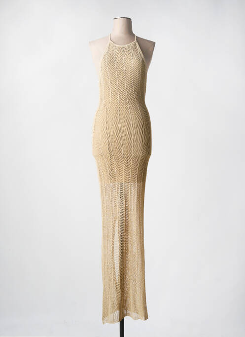 Rochie lungă gri GUESS femeie