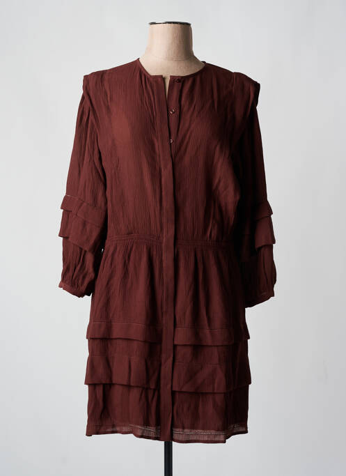 Rochie scurtă maro SESSUN femeie