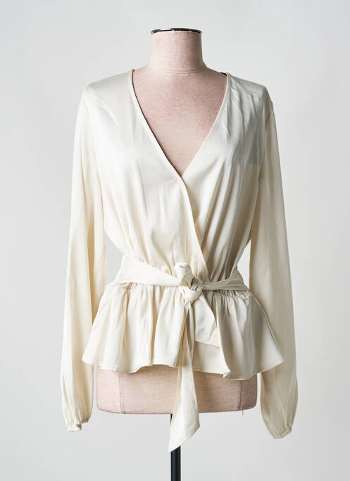 Bluză bej GUESS femeie