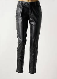 Pantalon slim mărime normală mărime normală negru ICHI femme