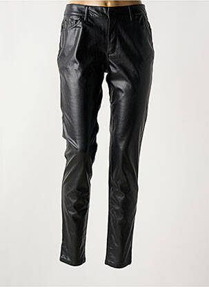Pantalon slim negru ICHI femeie