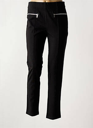 Pantalon slim talie elastică mărime normală negru GUESS femeie