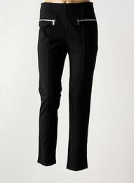 Pantalon slim talie elastică mărime normală negru GUESS femeie