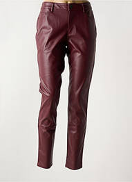Pantalon slim mărime normală mărime normală violet ICHI femeie