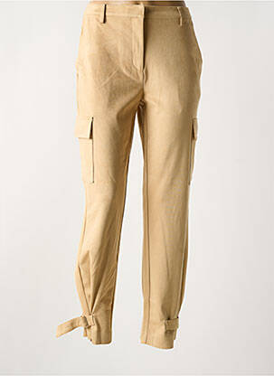 Pantalon drept elasticitate mărime normală bej GUESS femeie