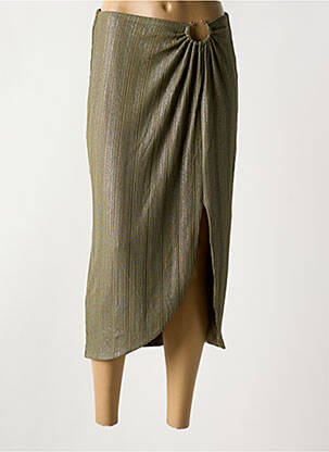 Fustă lungă verde GUESS femeie