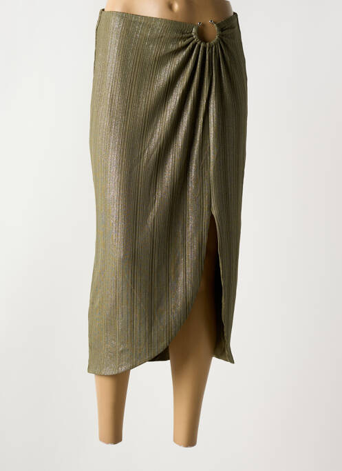 Fustă lungă verde GUESS femeie