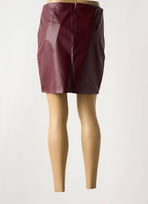 Fustă scurtă violet ICHI femeie