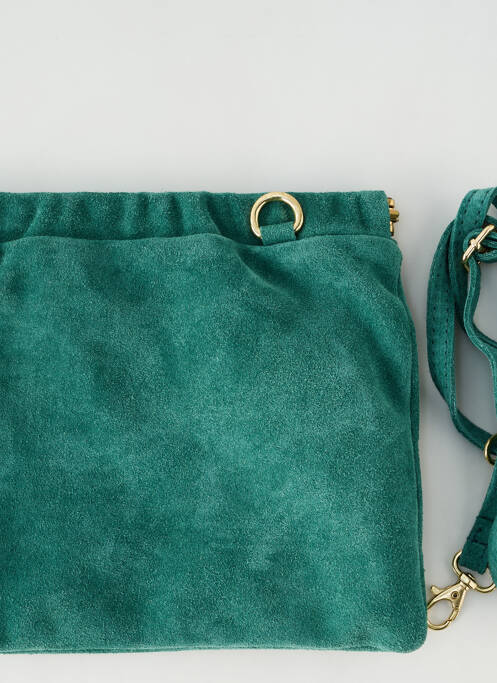 Geantă verde CHERRY PARIS femeie