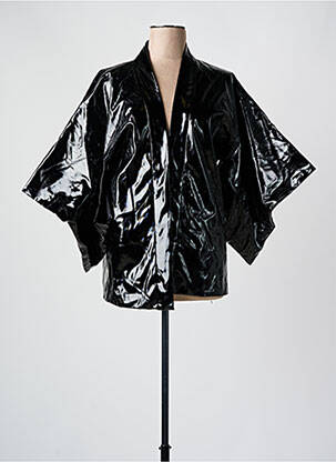 Jachete kimono guler în v negru CHROMABLE femeie