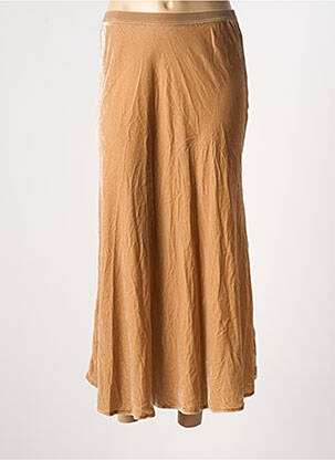 Fustă lungă bej NOTSHY femeie