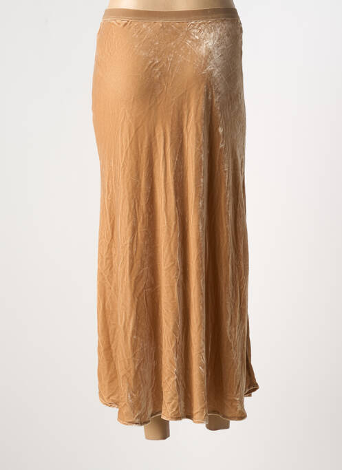 Fustă lungă bej NOTSHY femeie