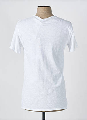 Tricou croială dreaptă mâneci scurte alb 1921TSHIRT femeie