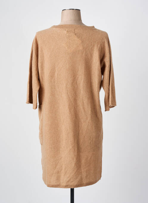 Rochie pulover bej NOT SHY femeie