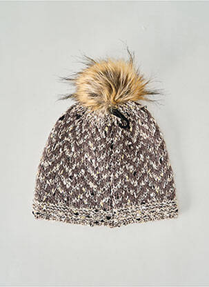 Căciulă tricot gros auriu BARTS femeie
