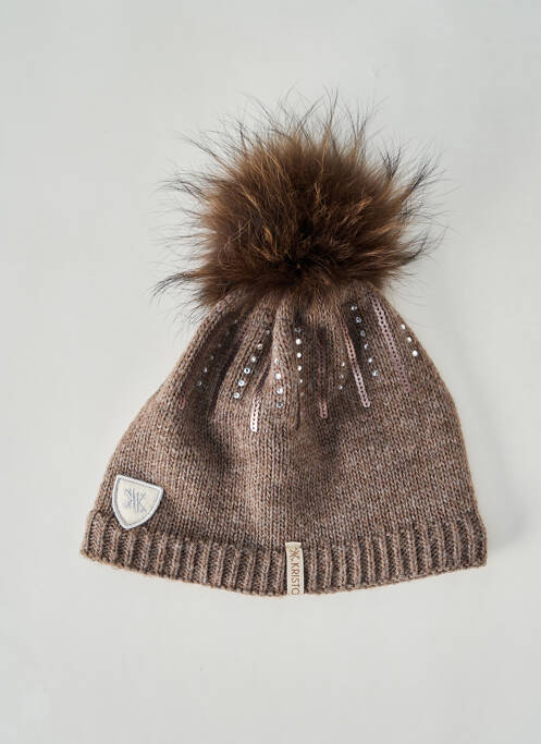 Căciulă maro KRISTO femeie