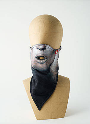 Guler / Eșarfă de gât negru AIR HOLE femeie