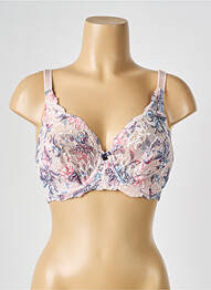 Sutien broderie sutien cupe întregi cu decolteu înalt roz TRIUMPH femme