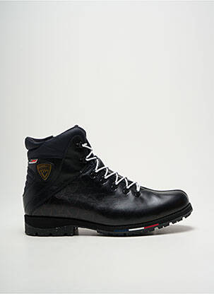 Botine/ghete material neted toc mic negru ROSSIGNOL bărbat