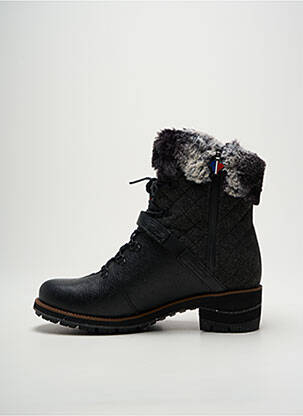 Botine/ghete material neted toc de 4 la 6 cm negru ROSSIGNOL femeie