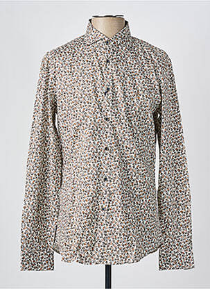 Cămașă cu mâneci lungi maro FLORENTINO bărbat