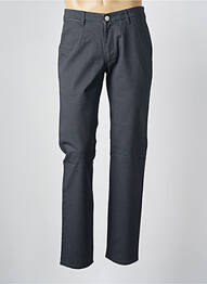 Pantalon chino țesătură poplin talie joasă gri M.E.N.S homme