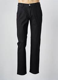Pantalon chino țesătură poplin mărime normală negru M.E.N.S homme