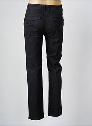 Pantalon chino țesătură poplin mărime normală negru M.E.N.S bărbat