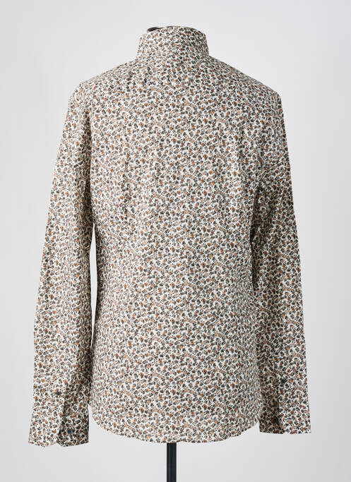 Cămașă cu mâneci lungi maro FLORENTINO bărbat