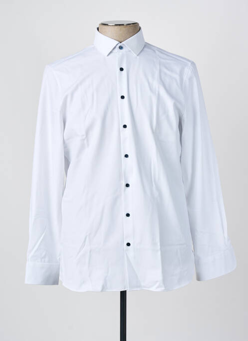 Cămașă cu mâneci lungi alb OLYMP bărbat