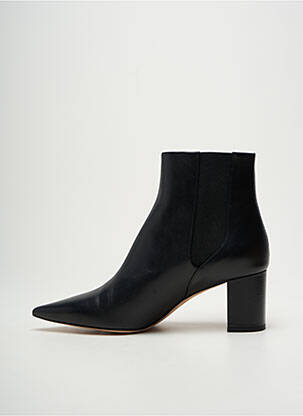 Botine/ghete material neted toc de 4 la 6 cm negru HUGO BOSS femeie