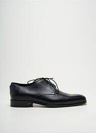 Derby-uri țesătură satinată toc mic negru KARL LAGERFELD homme