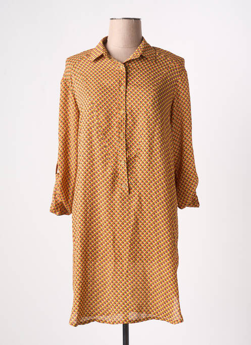 Tunică mâneci lungi galben ARELINE femeie