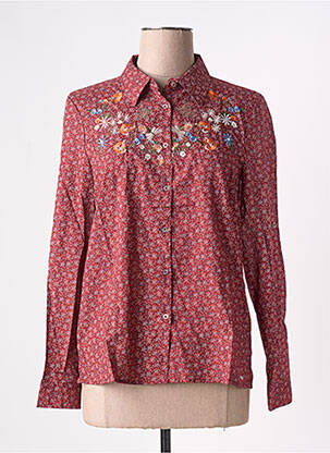 Cămașă roșu ARELINE femeie