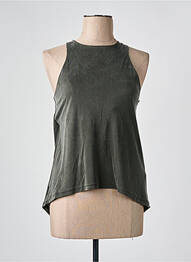 Top elasticitate fără mâneci verde RRD (ROBERTO RICCI DESIGNS) femeie