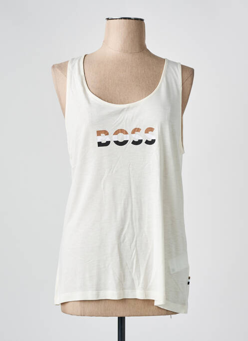 Tricou bej HUGO BOSS femeie