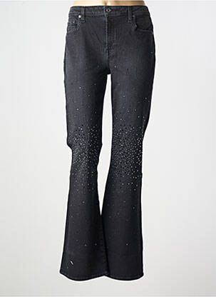 Blugi bootcut negru 7 FOR ALL MANKIND femeie