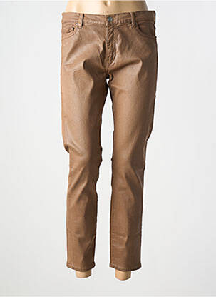 Pantalon 7/8 elasticitate mărime normală maro HUGO BOSS femeie