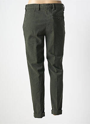 Pantalon chino închidere cu fermoar sub clapetă cu nasturi mărime normală verde ASPESI femeie