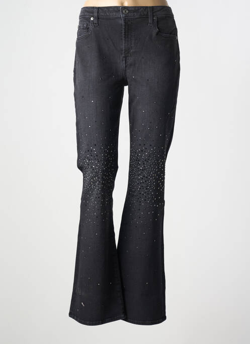 Blugi bootcut negru 7 FOR ALL MANKIND femeie