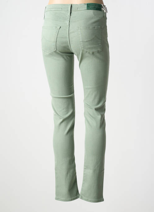 Blugi cu croială slim verde JACOB COHEN femeie