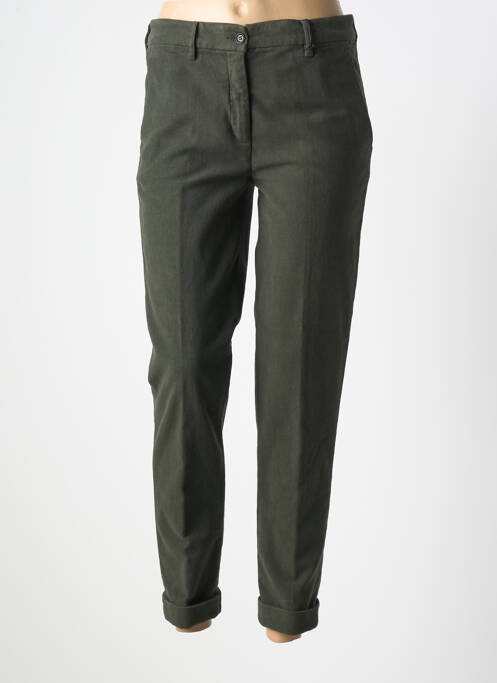 Pantalon chino verde ASPESI femeie