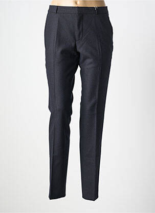 Pantalon slim talie cu cleme mărime normală albastru CALVIN KLEIN bărbat