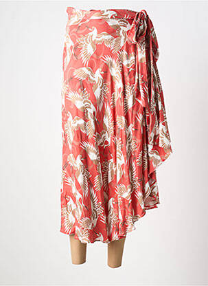 Fustă lungă roșu HUGO BOSS femeie