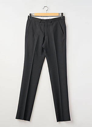 Pantalon slim țesătură poplin mărime normală negru ARMANI bărbat