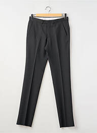 Pantalon slim țesătură poplin mărime normală negru ARMANI homme
