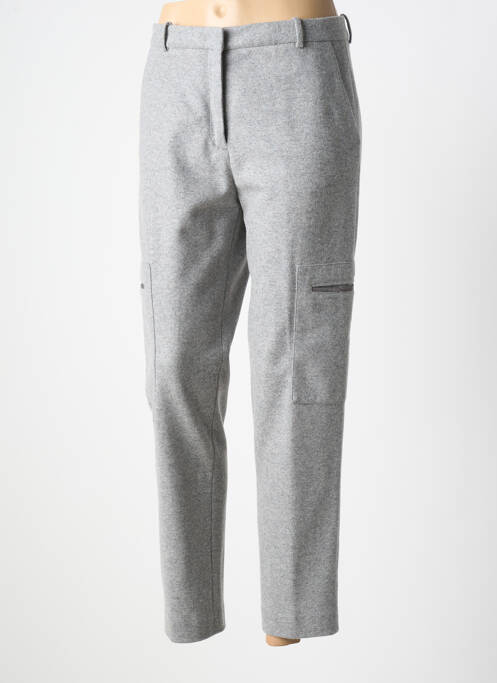 Pantalon drept gri FABIANA FILIPPI femeie