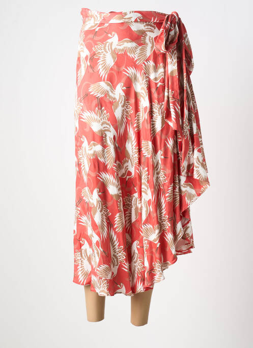 Fustă lungă roșu HUGO BOSS femeie